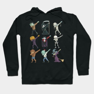 Dabbing Monsters TShirt Halloween Dab Hoodie